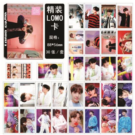 hình ảnh lomo BTS-PERSONA nhóm và thành viên 1 hộp 30 tấm