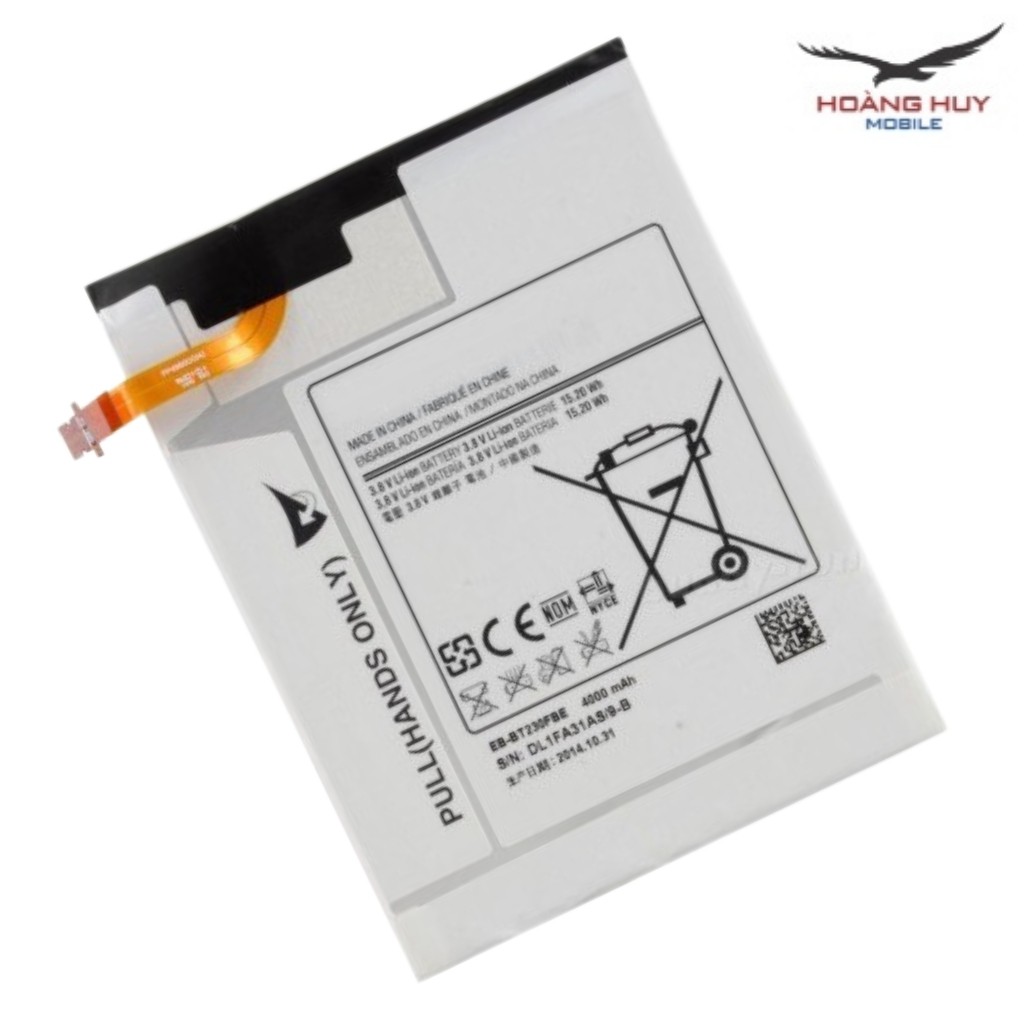 Pin Samsung Tad T231,T230,T235,T237,Tad 4 7.0,EB-BT230FBE Dung Lượng 4000mAh Hàng Zin Nhập Khẩu Bảo Hàng 6 Tháng