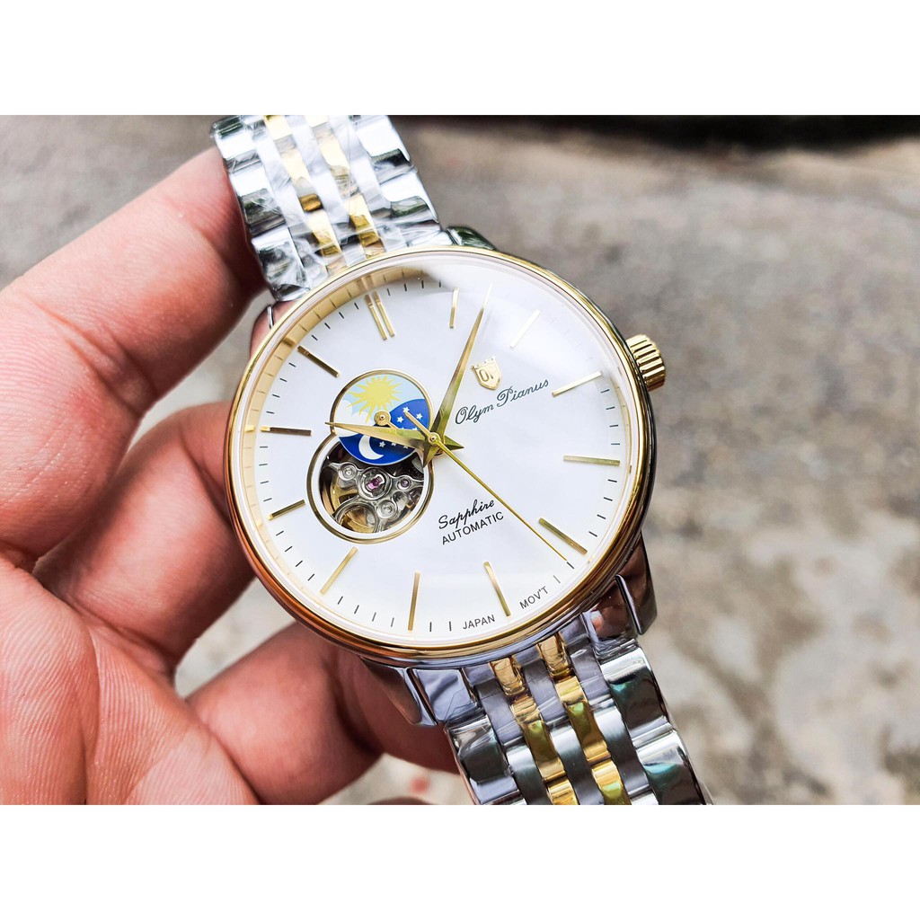 Đồng Hồ Nam Olym Pianus Automatic Mechanical Watch OP990 -389AMSK