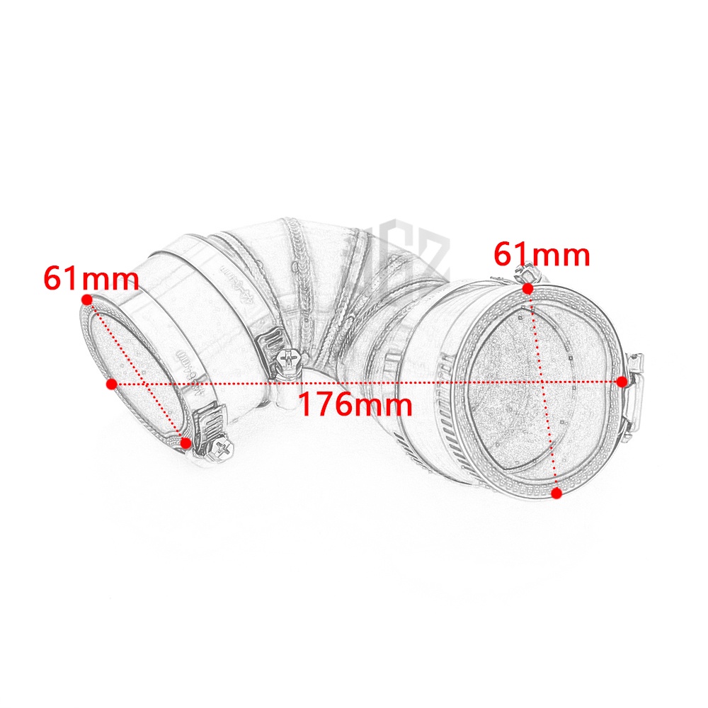 Ống xả bằng thép không gỉ cho xe máy VESPA GTS 200 250 300 GTV 2013-2021 SPRINT PRIMAVERA 50 125 150
