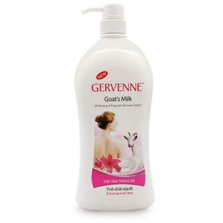 Sữa tắm Gervenne trắng da tinh chất sữa dê 900g