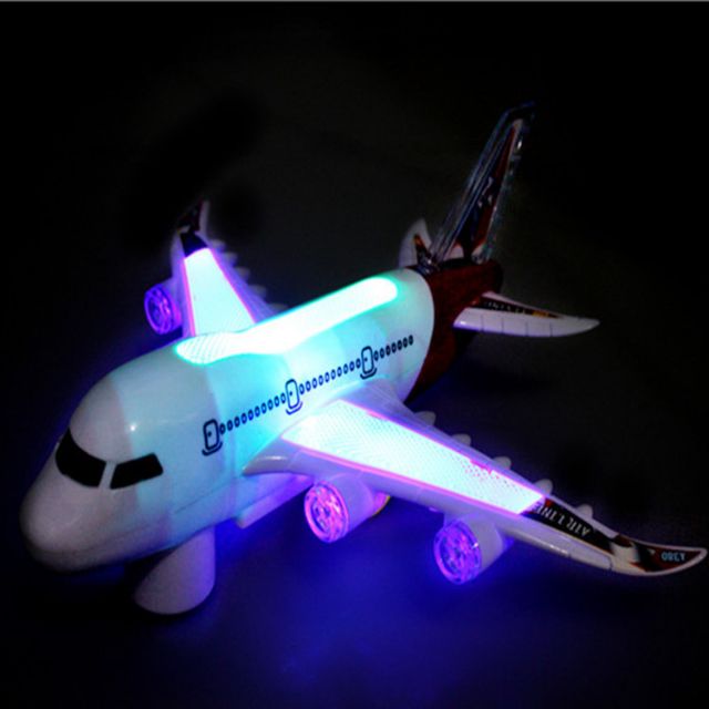 Máy bay A380 âm nhạc đèn led hàng loại 1.
