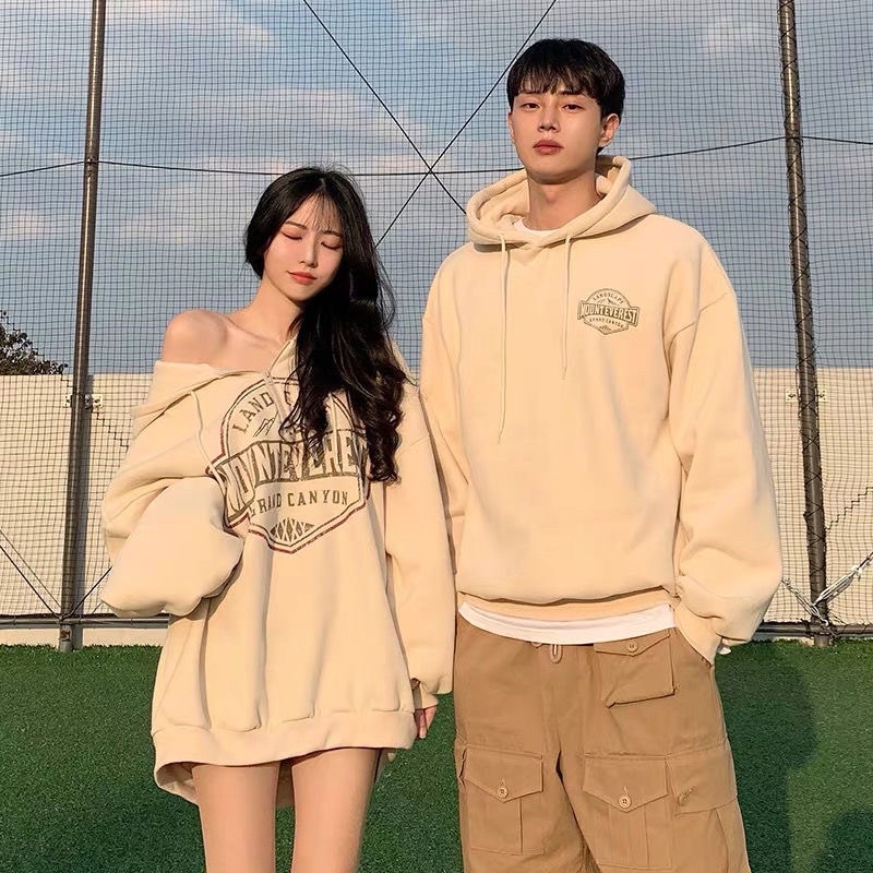 [REC1010 giam 20k]Áo hoddies đôi trần bông chất dày dặn hàng QUẢNG CHÂU thời trang thu đông | BigBuy360 - bigbuy360.vn