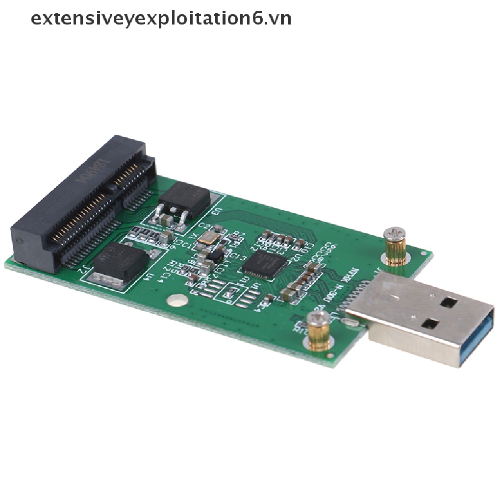 1 Thẻ Chuyển Đổi Mini USB 3.0 Sang PCIE mSATA SSD PCBA
