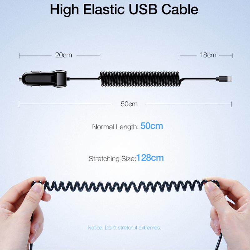 Dây cáp HDOORLINK sạc nhanh USB Type C 2.4A thích hợp cho điện thoại iPhone Xiaomi Huawei