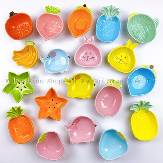 Bát ăn dặm cho bé, chén ăn dặm hoa quả 110ml, Funny Kids Shop