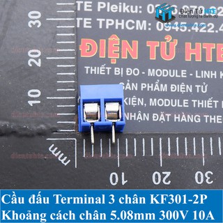Cầu đấu Terminal Domino KF301 2P 3P 5.00mm [HTE Quy Nhơn CN2]
