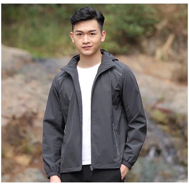 Áo Khoác Dù Nam FREESHIP có nón Cao Cấp From Chuẩn Đẹp