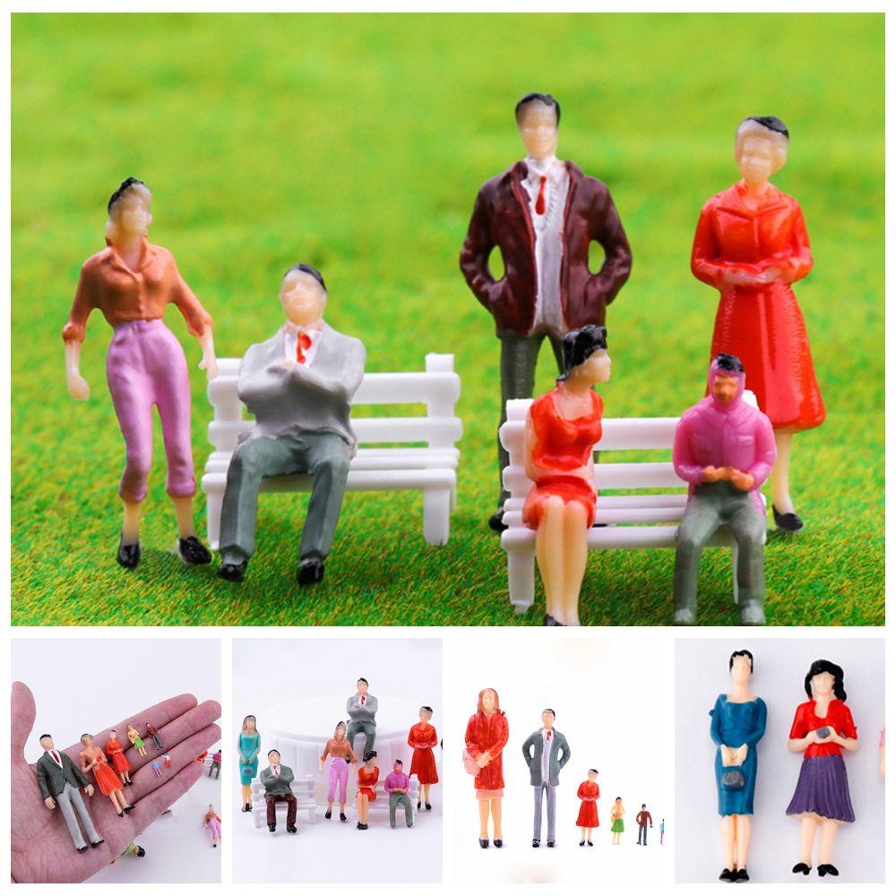 Bộ 25 / 50 Mô Hình Đồ Chơi Tàu Lửa Đứng Dành Cho Trẻ