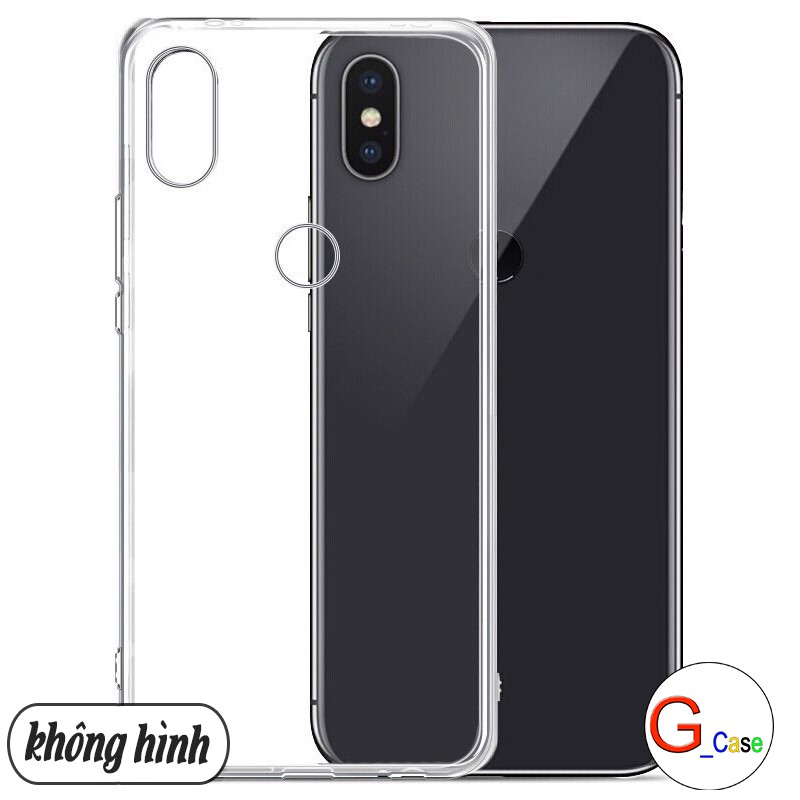 Ốp lưng Xiaomi Mi Max 3 dẻo trong in hình