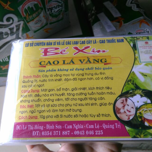 1kg cao lá vằng Bé Xin