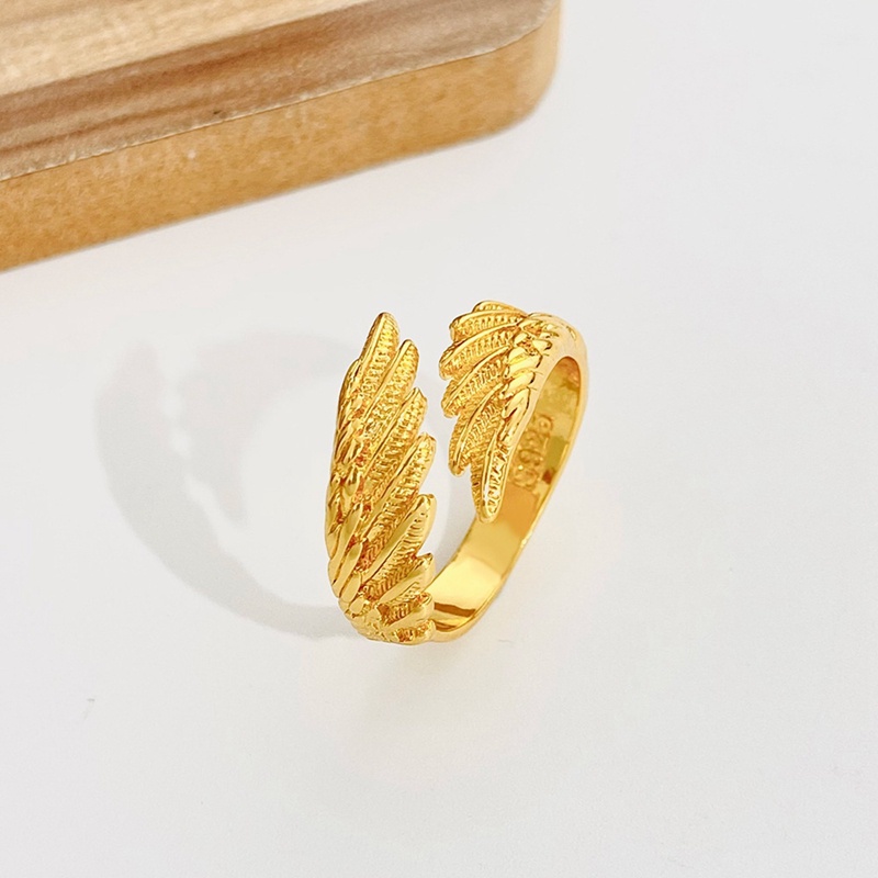Ygt 1 Nhẫn Đôi Cánh Thiên Thần Và Ác Quỷ Có Thể Điều Chỉnh Lãng Mạn Cho Cặp Đôi Bạn Thân Lãng Mạn