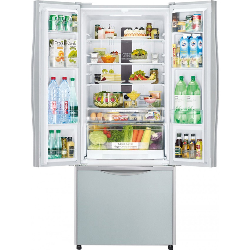 Tủ lạnh Hitachi Inverter 382 lít R-WB475PGV2(GS) , sản xuất Thái Lan, Giao miễn phí HCM