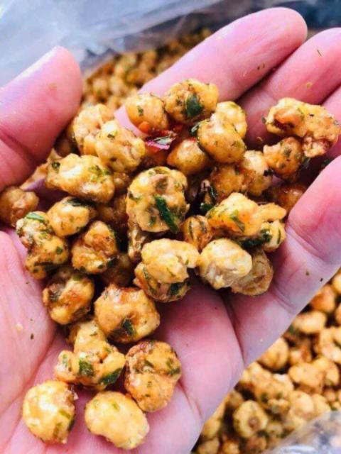 500gram Bắp rim mắm hành ( ngô nếp sấy hành )