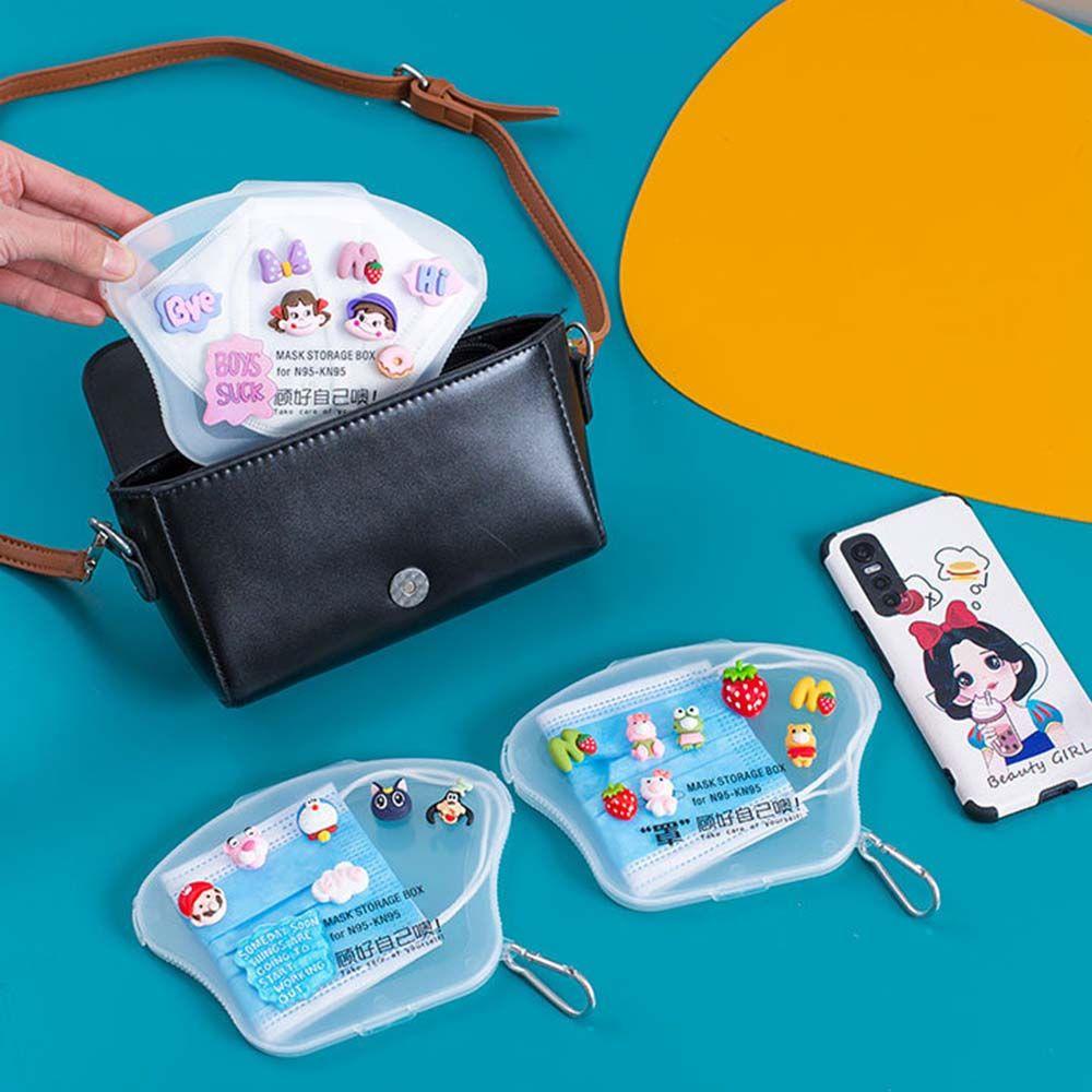 Túi Đựng Khẩu Trang Chống Ô Nhiễm Họa Tiết Hoạt Hình Dễ Thương Ốp