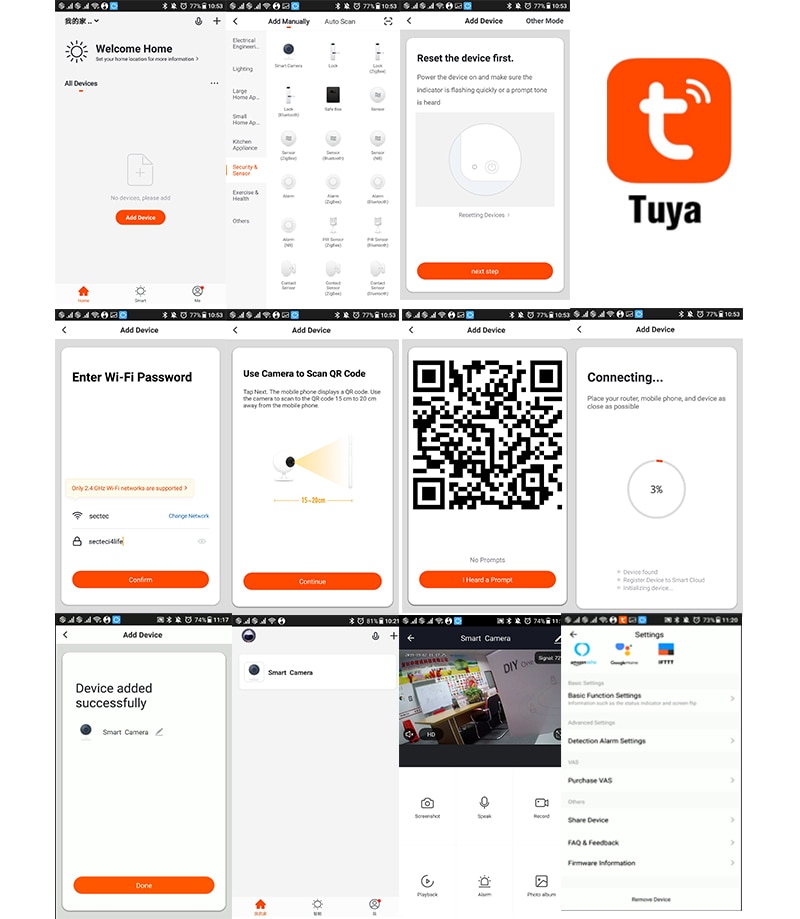 Camera CCTV EVKVO không dây theo dõi tự động FHD 3MP WIFI IP quan sát hồng ngoại ban đêm âm thanh hai chiều PTZ IP CCTV | BigBuy360 - bigbuy360.vn