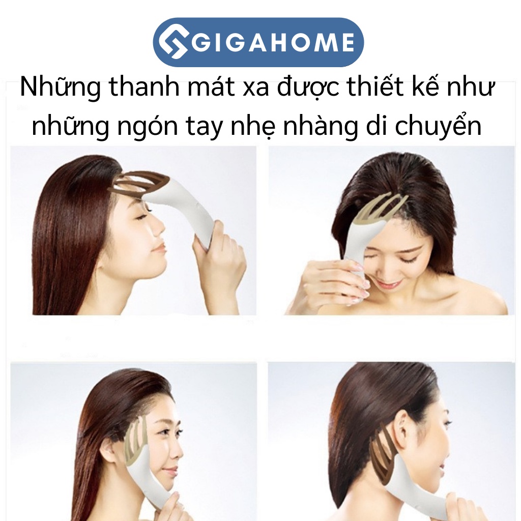 Cây Massage Đầu GIGAHOME Giúp Giảm Mệt Mỏi, Lưu Thông Máu Tốt Dùng Pin 8183