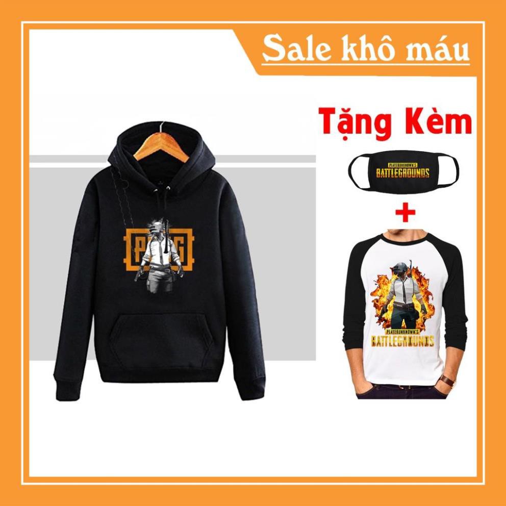 [SALE] Mẫu áo hoodie dành cho game thủ PUBG đẹp giá siêu rẻ nhất vịnh bắc bộ