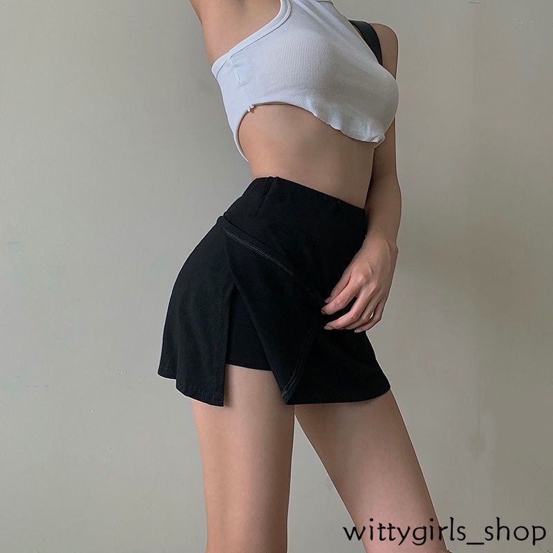 Wittygirls_ Shop | Chân Váy Chữ A Lưng Cao Thời Trang Dành Cho Nữ