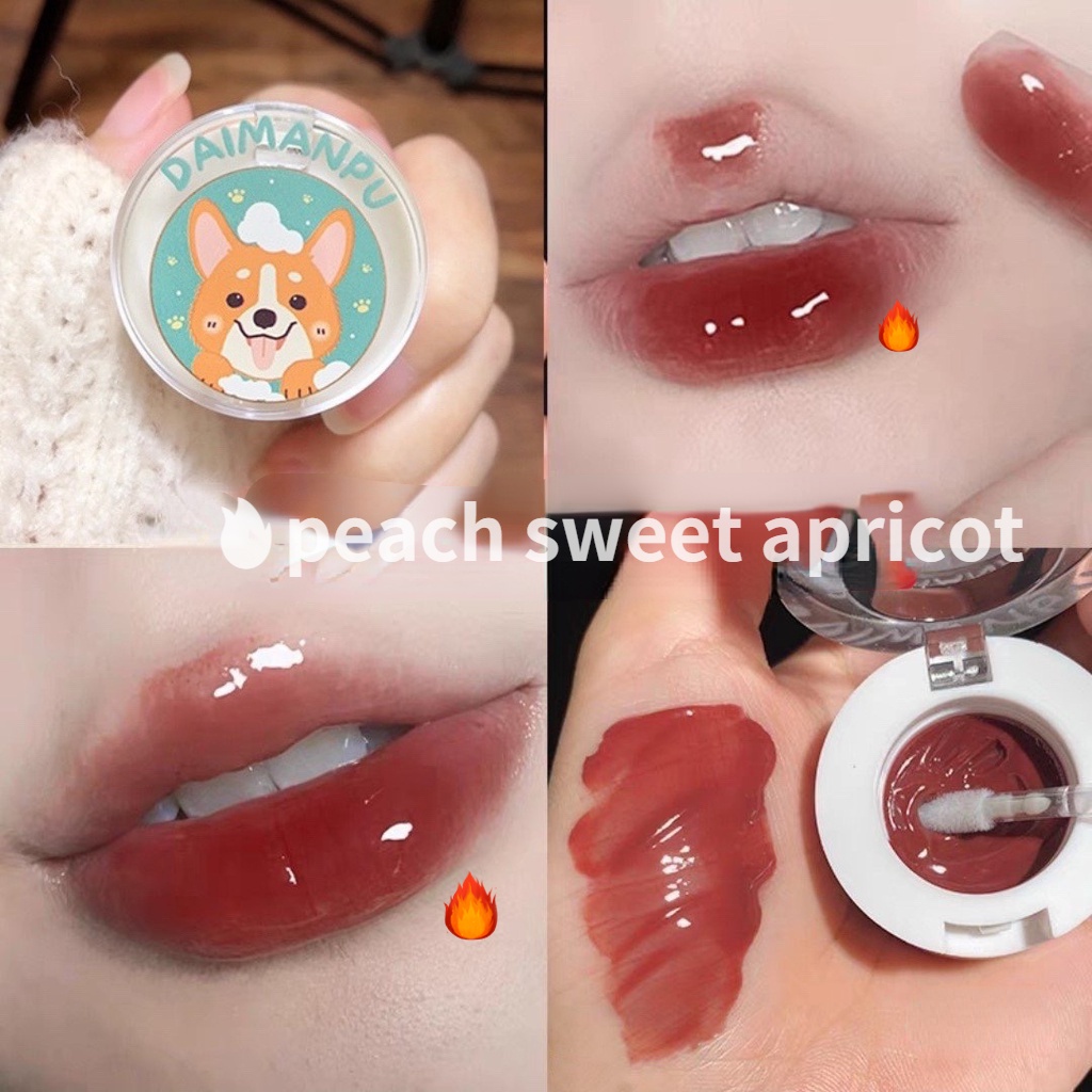 ✨✨Son dưỡng có màu DAIMANPU dạng hũ dưỡng ẩm Magic Garden Story Lip Cheek Honey