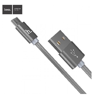 Cáp sạc Micro USB HOCO X2 Knitted - Hàng Chính Hãng