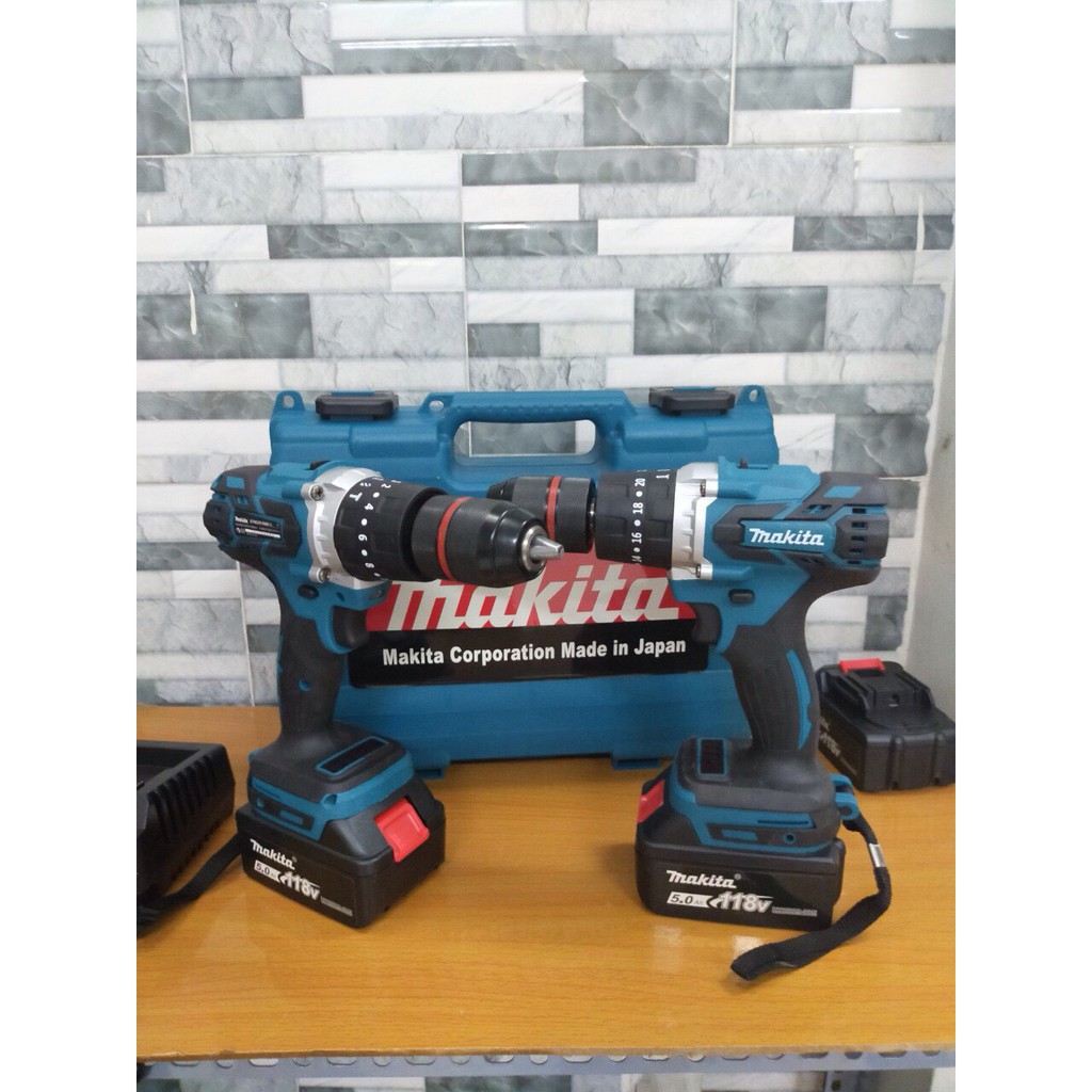 máy khoan makita 118v ( SIÊU KHỎE ' BỀN BỈ ) ĐỘNG CƠ TỪ KHÔNG CHỔI THAN