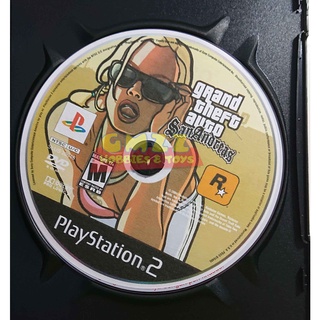 Đĩa cd ps2 gta An andreas game cassette