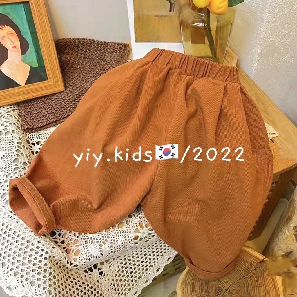[Babycat] Hàng Có Sẵn Hàng Bán Chạy Quần Dài Dáng Rộng Phong Cách Nhật Bản Hàn Quốc Nhật Bản Retro Mới Mùa Xuân Thu Cho Bé Trai Bé Gái Harlan Carrot Lo