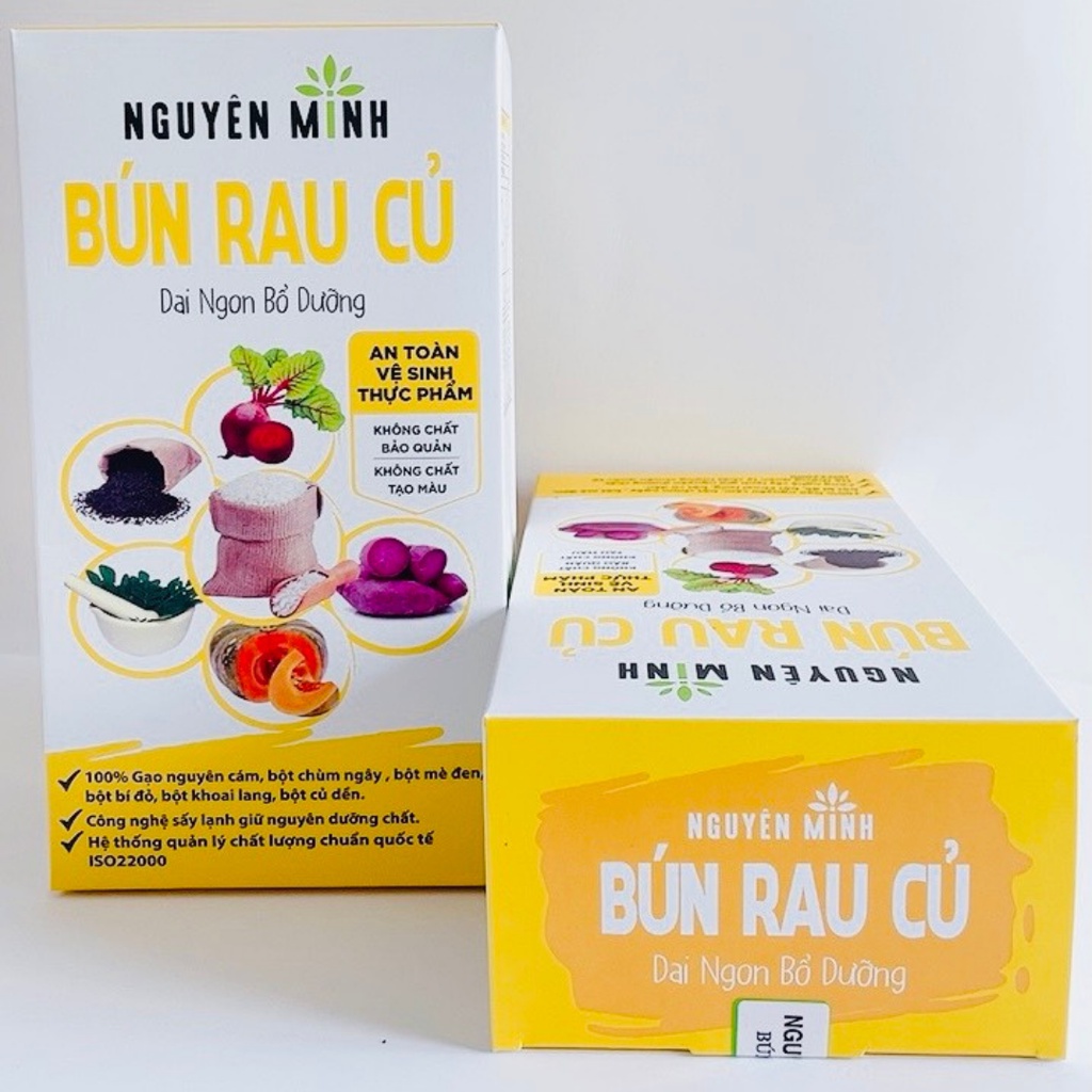 Bún Rau Củ Nguyên Minh Hộp Giấy 300g (mix 5 vị / hộp)