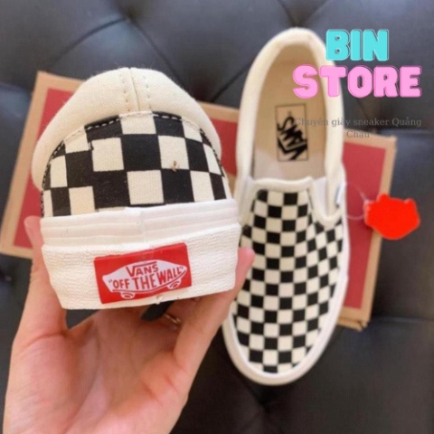 Giày Thể Thao Slipon 𝐕𝐀𝐍𝐒 Vaul Caro Nam nữ hot - Bin store