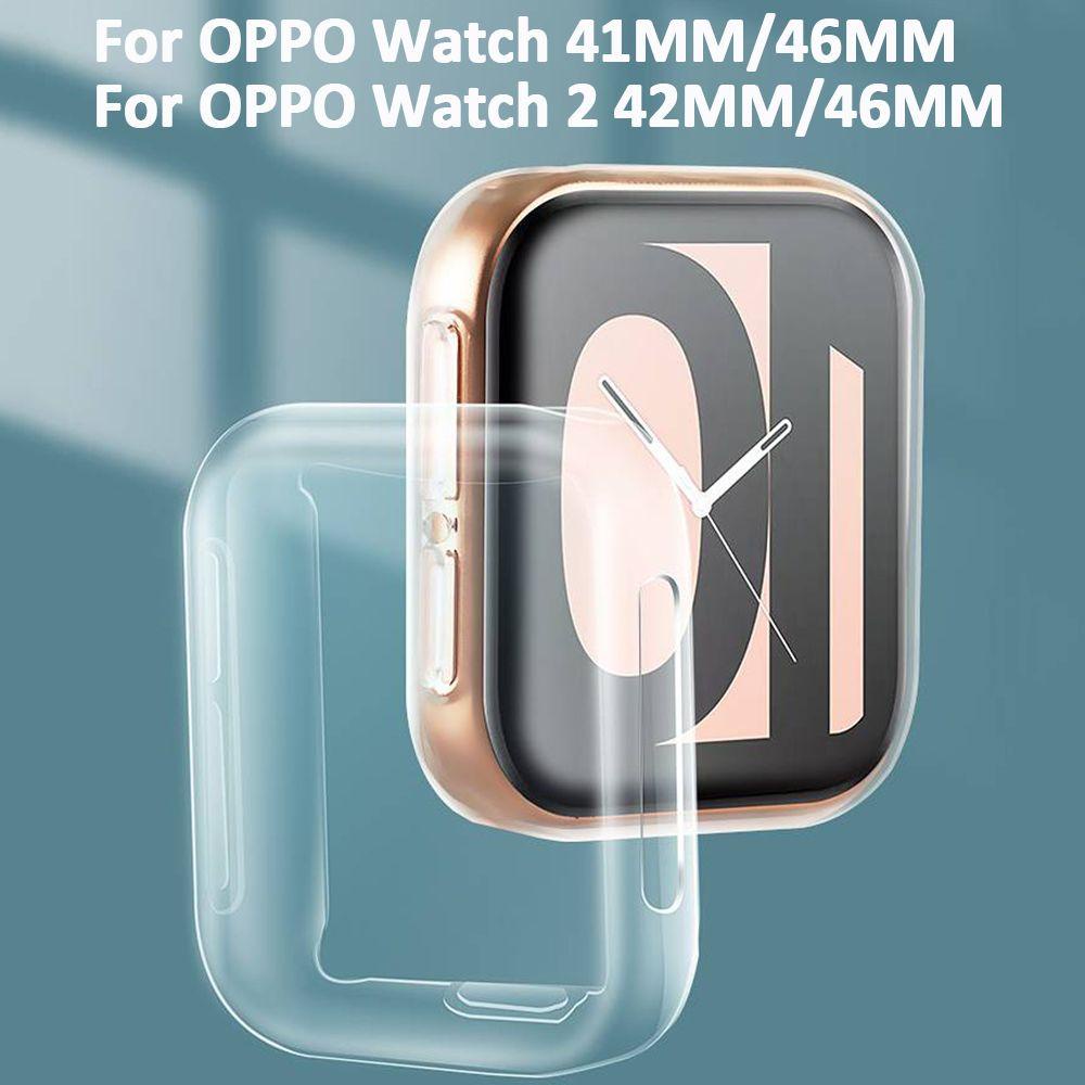 MYRONGVN Ốp Bảo Vệ Bằng TPU Dành Cho Đồng Hồ Thông Minh OPPO Watch 1 / 2 41MM 42MM 46MM