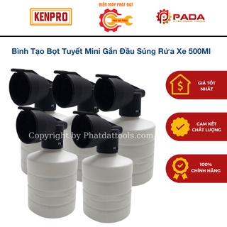 Bình Tạo Bọt Tuyết Mini Gắn Đầu Súng Rửa Xe 500ml-Bình Phun Bọt Tuyết Mini Cho Máy Rửa Xe Gia Đình