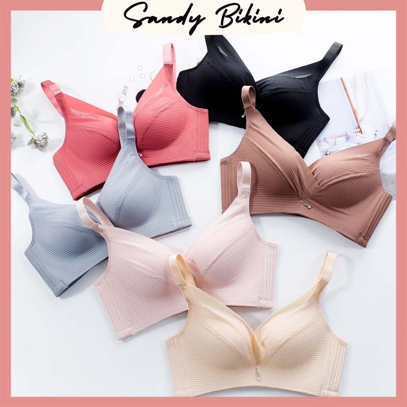 Áo Lót Nữ Cao Cấp Bản To Phối Voan Chống Chảy Ngực