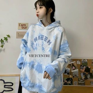 Áo Khoác Hoodie Form Rộng NIEEH Nỉ Ngoại Unisex Hot Trend - VIETCENTRE