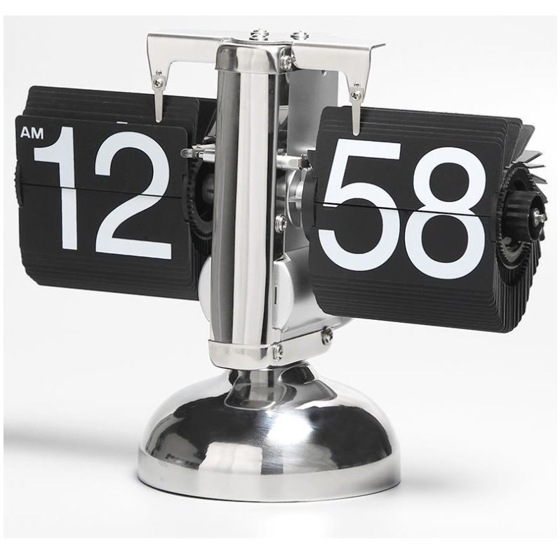 Đồng hồ lật số để bàn trang trí phong cách cổ điển Flip Clock