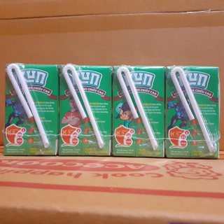Sữa Kun cacao lúa mạch, sữa kun cam vỉ 4 hộp (110ml, 180ml)