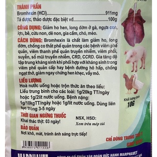 [ THÚ Y ] 1 gói MARBROM - Hen khẹc dùng cho gà