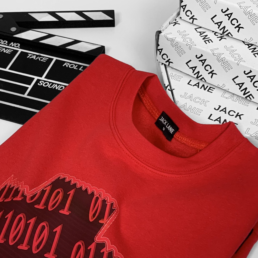 Áo Sweater JL Oversize 01110, JACKLANE, Áo nỉ chui đầu Unisex Jack Lane | BigBuy360 - bigbuy360.vn