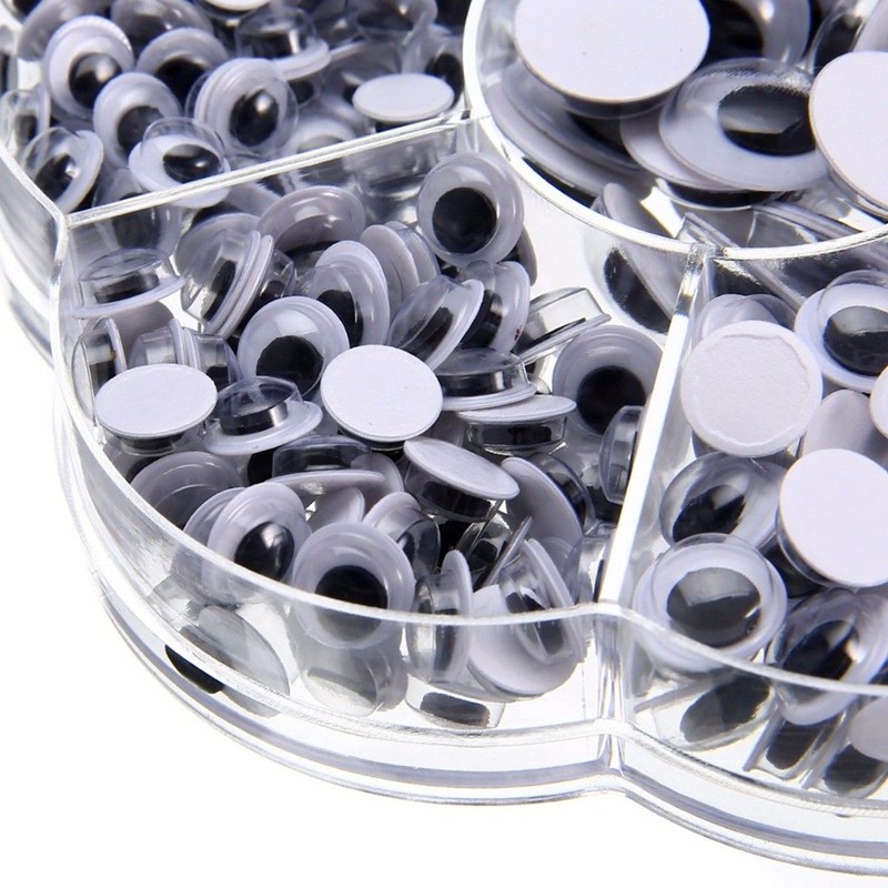 Bộ 700 mắt giả 4-12mm cho búp bê