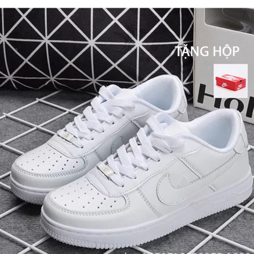 Giày thể thao cổ thấp AIR FORCE 1, giày AF1 trắng thời trang Full Size Full Box Bill giày xinh99
