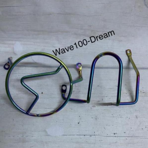 GIÁ 1 CẶP GỒM 2 CHIẾC BẢO VỆ LỐC MÁY WAVE 50 cc 100cc 110 cc VÀ DREAM. 50cc DREAM. VIỆT 100cc DREAM. THÁI