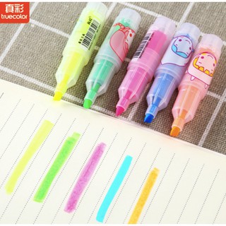 BP-Túi 5 bút dạ quang mini dễ thương