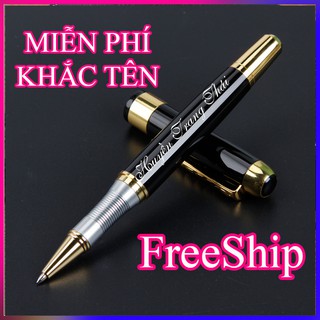 Bút ký doanh nhân cao cấp CEO 57 thép nguyên khối, ngòi 0.5 mm, mịn, mực đều