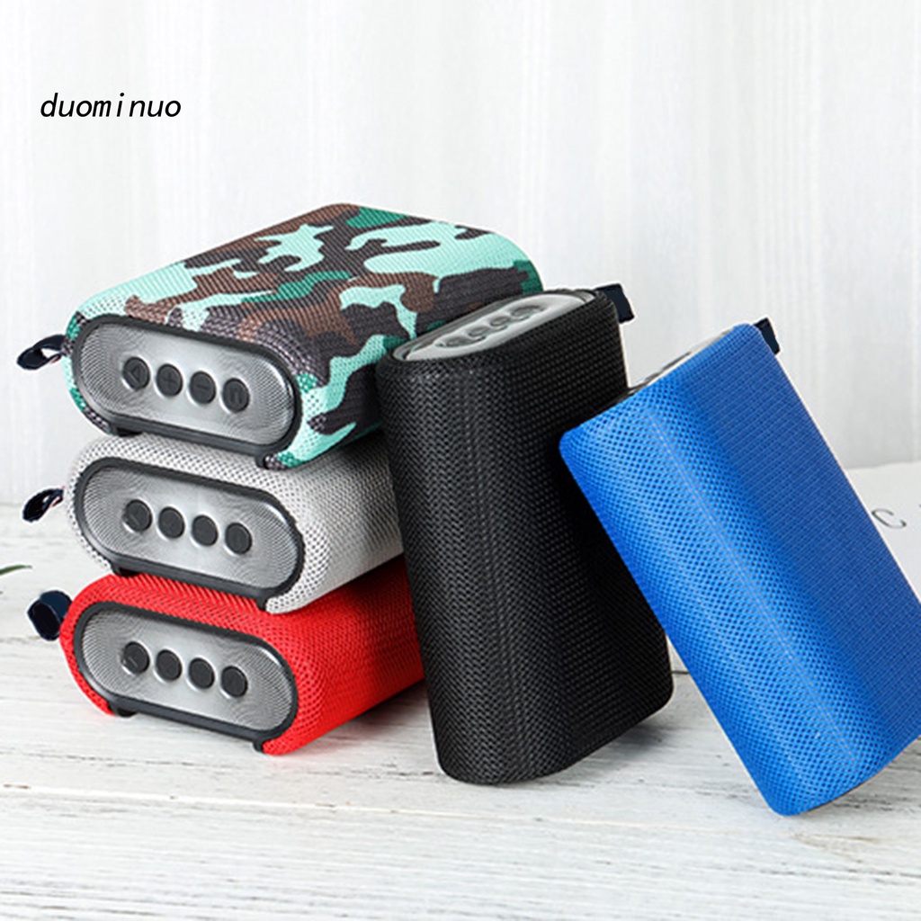 dii Bluetooth Speaker Impact Resistant 2-3H Playtime Stereo Fabric Portable Subwoofer for Home