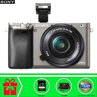 Mua Máy ảnh Sony Alpha A6000 Kit 16-50mm F3.5-5.6 (Xám) - Chính hãng phân phối