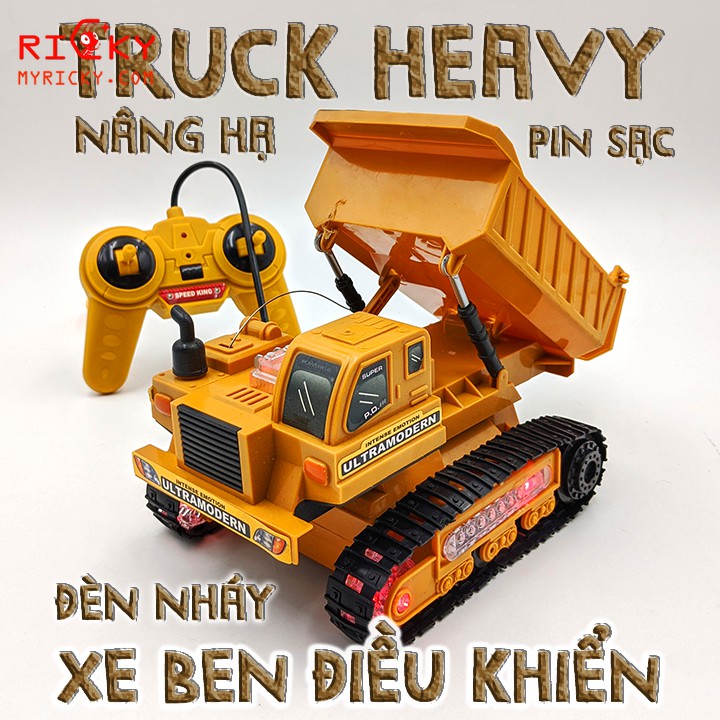 Xe Ben điều khiển đầy đủ chức năng Truck Heavy