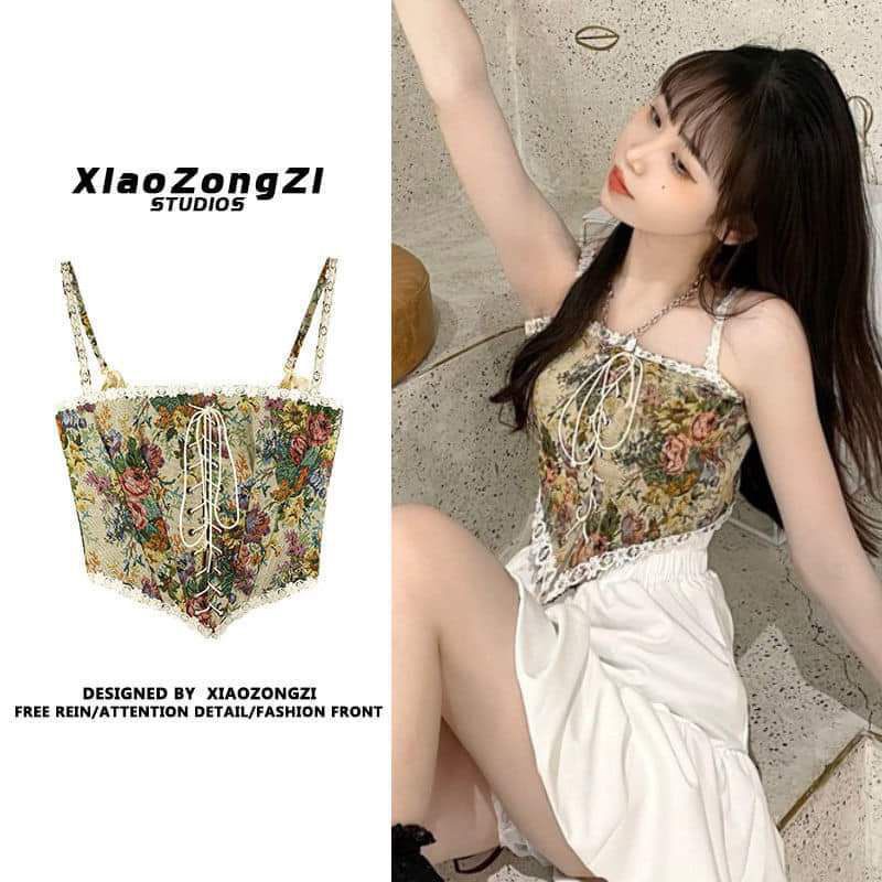 Áo Hai Dây Kiểu Pháp