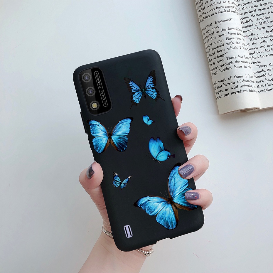 Ốp lưng chất liệu TPU silicone họa tiết hoa và trái tim cho ITEL A37 / A26 / A33