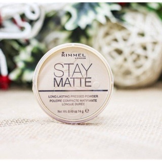 (Auth bill Pháp) Phấn phủ kiềm dầu RIMMEL Stay Matte Pressed Powder