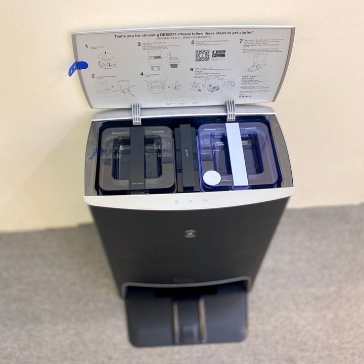 Robot Hút Bụi Lau Nhà Ecovacs Deebot X1 Omni- Lực hút 5000Pa - Hàng Chính Hãng BH 24 tháng